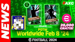 🚨 ÚLTIMA HORA 🚨 eFootball 🔥 CONFIRMAN POTW  BOOSTER amp HABILIDADES Worldwide Feb 1 24 🔥 AXG [upl. by Nnahgem]