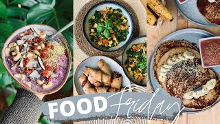 FOOD FRIDAY 3 » Veganes Food Diary│FrühstücksIdeen [upl. by Mishaan]