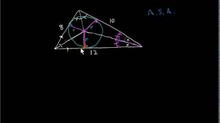 Geometry 7  Radius of the Incircle of a triangle [upl. by Elise]