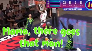 NBA 2k24 Rec  Unghetto  Seen  Rec Streak Part 2  Random Rec Gameplay bestbuild2k24 2krec [upl. by Rubie432]