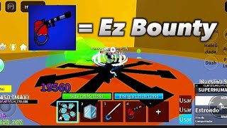 Acidum Rifle Has The BEST One Shot COMBO In Blox Fruits Bounty Hunt [upl. by Bren935]