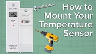 How To Mount Your Temperature Sensor [upl. by Grimona]