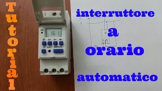 Interruttore a orario automatico [upl. by Parrott]