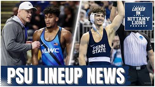 Carter Staroccis return timeline  Levi Haines to 174  Penn State wrestling schedule update [upl. by Editha]