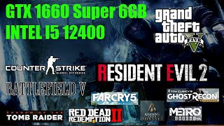 GTX 1660 SUPER 6GB  INTEL I5 12400  1080P  ULTRA HIGH [upl. by Elery408]