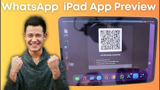 WhatsApp for iPad 🔥 Preview  Coming Soon [upl. by Afatsuom178]
