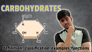 Biochemistry  Carbohydrates  Definition classification examples and functions [upl. by Hephzipah]