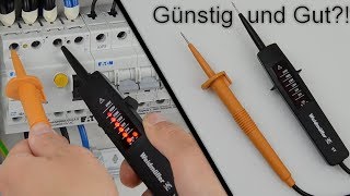 Günstiger zweipoliger Spannungsprüfer Weidmüller VT  Günstig und Gut  Vorstellung  Review [upl. by Yatnohs]