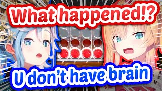 Kobo Casually Destroys Haachama With 4 Moves In Connect 4 【ENG Sub Hololive】 [upl. by Jillayne]