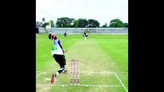 My bowling at Kamaruzzaman Stadium Rajshahi [upl. by Anrehs125]