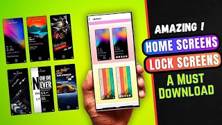 This Free Android App can Transform your Android Phones Home amp Lock screen in a JIFFY [upl. by Holofernes]