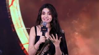 Krithi Shetty Speech at ARM Pre Release Event  Tovino Thomas  MS Talkies [upl. by Dauf]