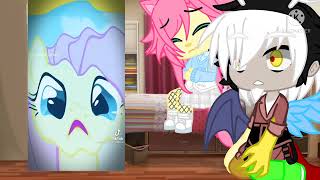 fluttershy and discord react to tik tokmlp [upl. by Casilda573]