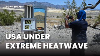 What is a Heat Dome and why is it causing extreme heat waves in the USA [upl. by Kelbee515]