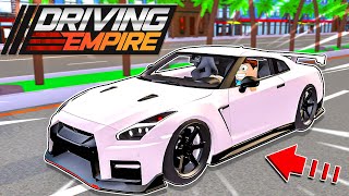 I BOUGHT A 1000HP NISSAN GTR NISMO IN DRIVING EMPIRE [upl. by Hamlin678]