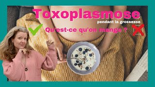 Comment éviter la toxoplasmose pendant la grossesse [upl. by Jillane206]