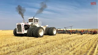 BIG BUD 16V747 Tractor Chisel Plowing [upl. by Holton29]