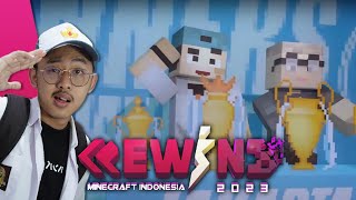 React Rewind Minecraft Indonesia 2023  MENYALA ABANGKUUU 🔥🔥 [upl. by Hobie]