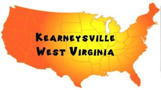 How to Say or Pronounce USA Cities — Kearneysville West Virginia [upl. by Amme]