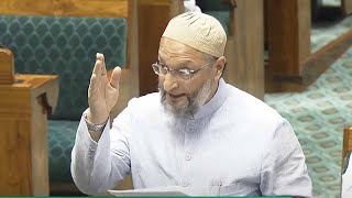 Asaduddin Owaisis Roaring Speech On Union Budget 202425 in Lok Sabha  Hyderabad MP  AIMIM  Tela [upl. by Beauregard]