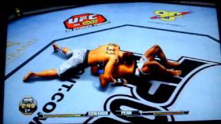 Peruvian necktie  UFC Undisputed 2010 Xbox360 [upl. by Naujet47]