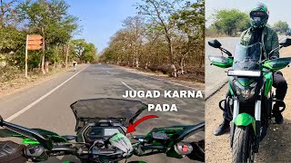 DOMINAR 400 FIRST RIDE  KHARGONE TO OMKARESHWAR  NEW BIKE ME JUGAD KARNA PADA🤦🏻‍♂️ [upl. by Mahmoud]