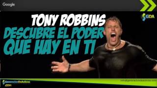 Tony Robbins Descubre El Poder Que Hay En Ti por GDA [upl. by Massie]