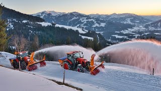 Winterdienst mit Kubota und Kahlbacher ☃️🌨 shorts [upl. by Adelaja]