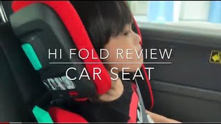 Hi Fold Car Seat by mifold [upl. by Boykins499]