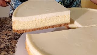 New York Cheesecake RecipeSour Cream ToppingGraham Cracker CrustNew York [upl. by Boniface]