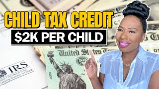 CHILD TAX CREDIT  2000 PER CHILD  550 STATE TAX REFUND CHECKS amp SOCIAL SECURITY FILE A TAX REFUND [upl. by Yesiad]