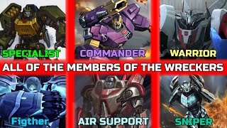 All Confirmed Members Of The Wreckers And What Happened To Them Explained  Transformers 2019 [upl. by Mak]