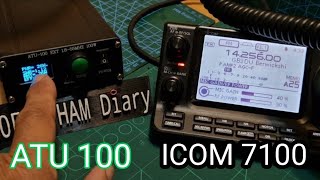 ICOM IC7100 with ATU 100 Tuner  Budget Price [upl. by Dora]