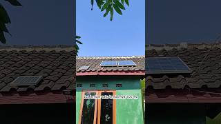 PENGHASILAN SEHARI SOLAR PANEL 200WP INSCOM plts [upl. by Innavoj358]