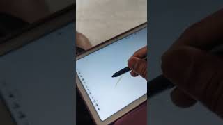 active stylus pen for Android working with samsung tab A7 104 sketchbook app [upl. by Eiramnerual]