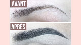 Comment je fais mes sourcils  SOAP BROWS [upl. by Iliak]