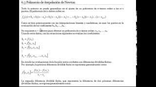 Polinomio de Interpolacion de Newton Programa en C [upl. by Ecinuahs]