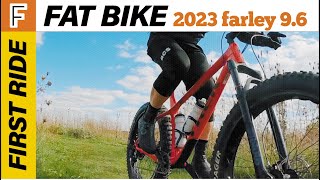 2023 Fat Bike Trek Farley 96 first ride and my thoughts [upl. by Meit919]