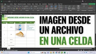 📷 Cómo INSERTAR UNA IMAGEN dentro de UNA CELDA sin la función IMAGEN de Excel 📥 🖼️ [upl. by Larry]