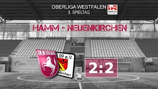 5 Spieltag 201617 Hammer SpVg  SuS Neuenkirchen 22 00 [upl. by Atnauqahs]