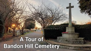 A Tour of Bandon Hill Cemetery This huge site in South London has a history that dates back to 1900 [upl. by Halimeda]