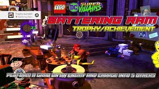 Lego dc supervillains  Battering Ram  Trophy  Achievement Guide [upl. by Allrud727]