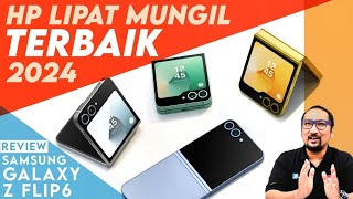 HP Layar Lipat Mungil Terbaik 2024 dg Upgrade Tertinggi REVIEW Samsung Galaxy Z Flip6 [upl. by Yerffoeg]