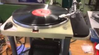 Thorens TD 124 Restoration in SCHOPPERs Workshop [upl. by Tella526]