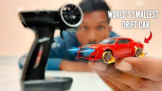 World smallest RC Turbo Racing Car Unboxing amp Testing  Chatpat toy tv [upl. by Saffier]