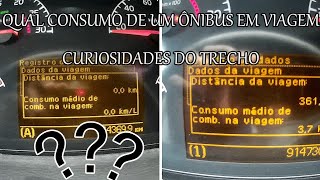 QUANTO CONSOME UM ÔNIBUS EM UMA VIAGEM DE MÉDIA DISTÂNCIA [upl. by Susanna533]