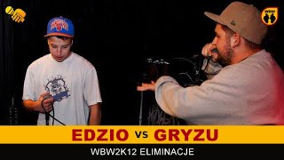 Edzio 🆚 Gryzu 🎤 WBW 2012 el1 freestyle rap battle [upl. by Liatrice346]