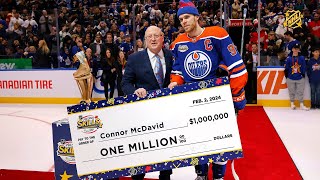 Connor McDavid DOMINATES in AllStar Skills Challenge [upl. by Holzman641]