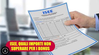 ISEE 2024 gli importi da non superare per accedere ai bonus e alle agevolazioni [upl. by Anotyal]