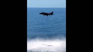 AV8B Harrier II vertical takeoff militaryaviation usairforce [upl. by Analart]